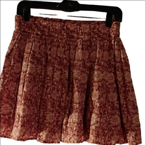 American Eagle Outfitters Dusty Rose Floral A-Line Skirt. Size Medium.